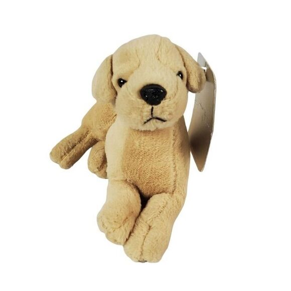 Vintage Stuffins Golden Retriever Puppy Dog Plush Realistic Stuffed Animal 7" - Picture 2 of 12